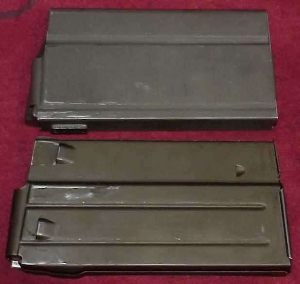 M14 (top) and BM 59 (bottom) Magazines, Right Side